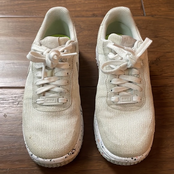 Nike Women’s Air Force 1 Crater Flyknit - Light Cream - Picture 11 of 13